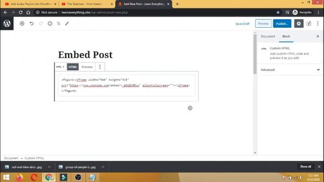 Change dimensions of Embedded YouTube video in to WordPress website смотреть онлайн