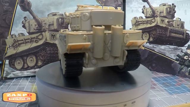 Meng WWT-001 Model Tiger I German Heavy Tank World War Toon Part 2 смотреть онлайн