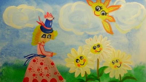 Как нарисовать цветочную фею. смотреть онлайн