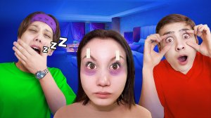 Кто последний уснет - экстремальный челлендж! (ЛУНОМОСИК)