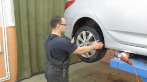 Задняя подвеска Хендай Солярис