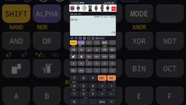 Sistemas numéricos conversiones (bin dec hex oct) calculadora. смотреть онлайн