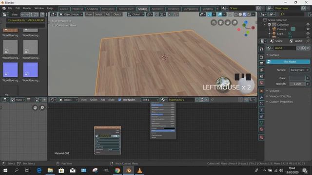 Tutorial Texture Material On floor | New Blender 2020 смотреть онлайн