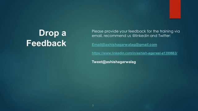 Feedback of oracle Goldengate training Session by Ashish Agarwal смотреть онлайн