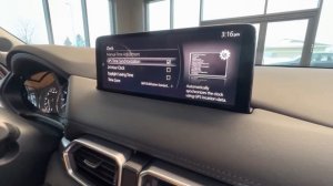 How To Adjust Clock on 2022 CX-5 | Fox Mazda