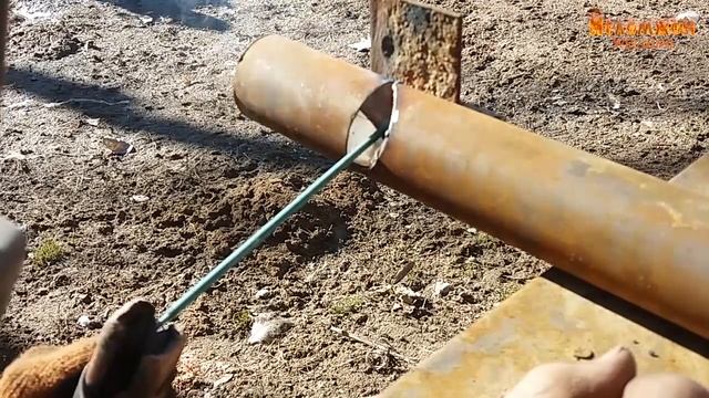 Как сделать сварку в труднодоступных местах / Payvandlash qiyin joylarda qanday amalga oshiriladi смотреть онлайн