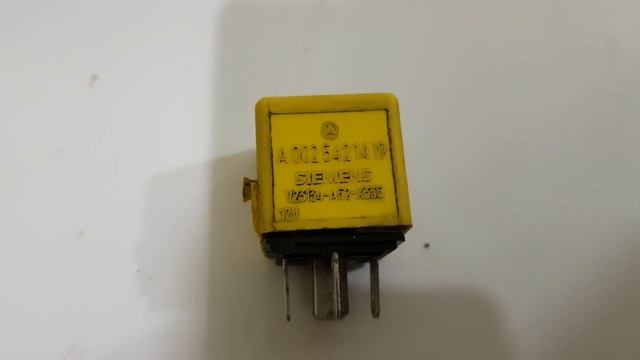 Реле стартера Mersedes w220 смотреть онлайн