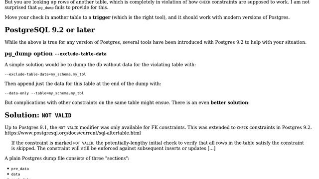 Databases: Disable all constraints and table checks while restoring a dump (2 Solutions!!) смотреть онлайн