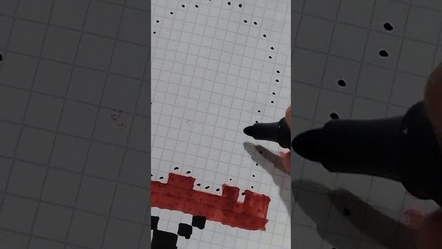 как нарисовать попугая по клеточкам|рисунки в клетку. смотреть онлайн