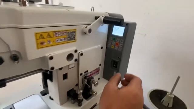 Демонстрация работы петельной машины с прямым приводом AURORA А-783DN смотреть онлайн