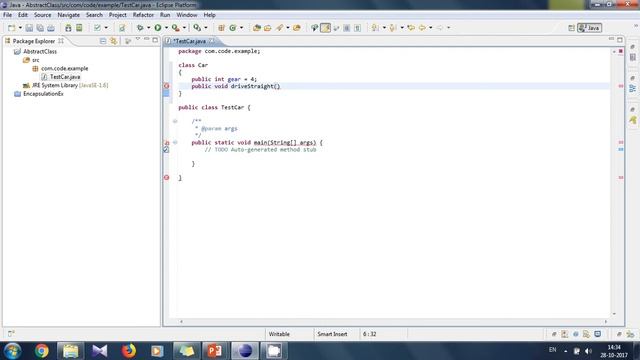 Abstraction in JAVA Part 1 - Abstract Class with Example смотреть онлайн