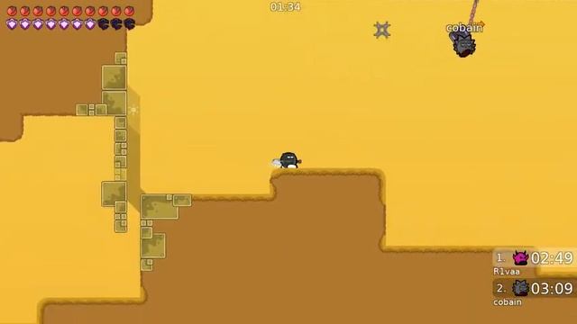 DDRACE Sunny Side Up map смотреть онлайн