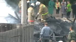 Пожар в Моршанске