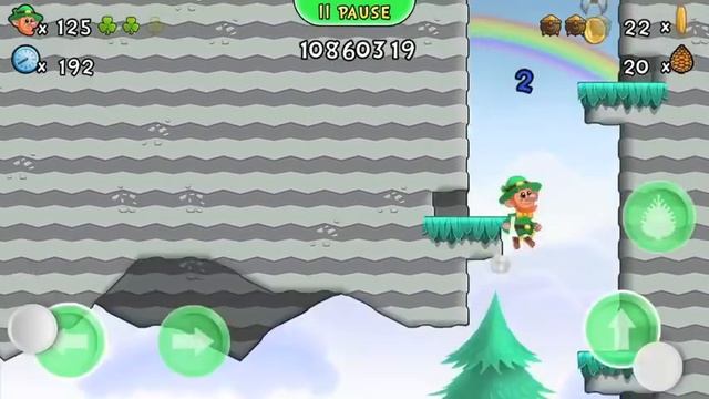 Lep's World 3, Sky Land, Level 5-19 walkthrough with 3 Gold Pots (Android, iOS game app) смотреть онлайн