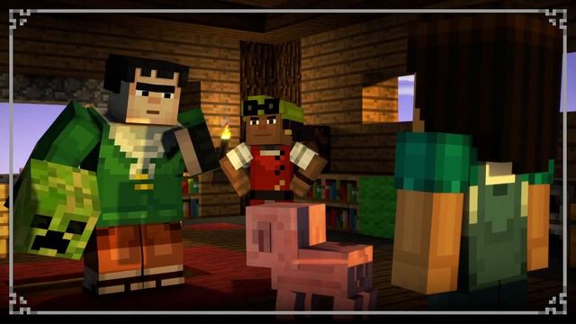 Minecraft Story Mode S01E01 The Order of the Stone смотреть онлайн