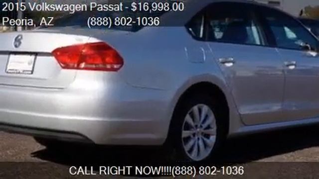 2015 Volkswagen Passat Wolfsburg Edition PZEV 4dr Sedan Lunde's Peoria Volkswagen смотреть онлайн