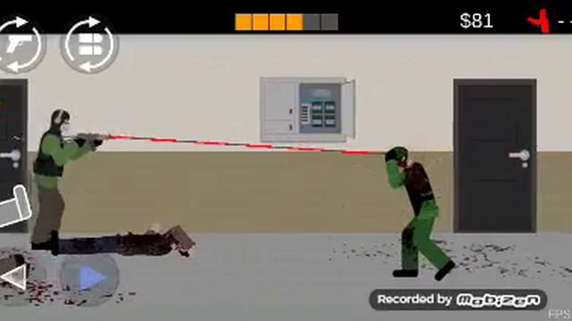 Прохождение игры.Flat Zombies Defense & Cleanup смотреть онлайн