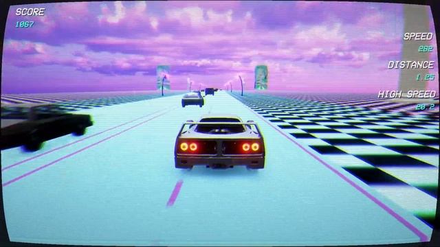 Retrowave game from Steam (Ultra settings lol) смотреть онлайн