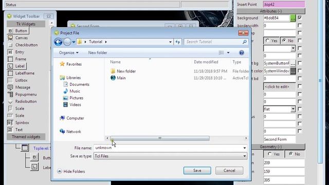 Tcl/tk : Multi Form + Exit Button Code смотреть онлайн