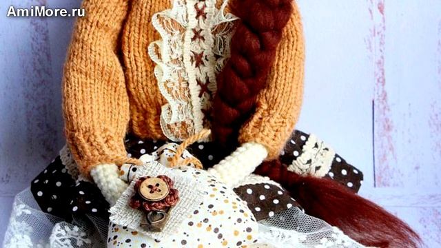 Амигуруми: схема куклы Тильды. Игрушки вязаные крючком. Free crochet patterns. смотреть онлайн