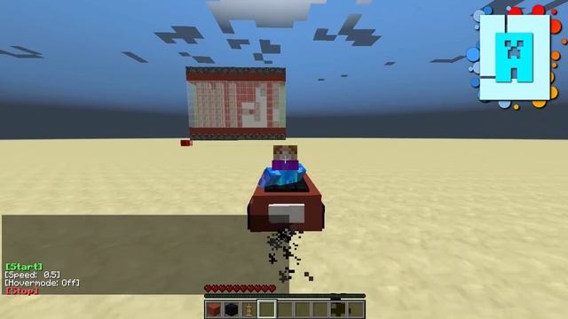 Minecraft: Driveable Car in only one command! (1.8) смотреть онлайн