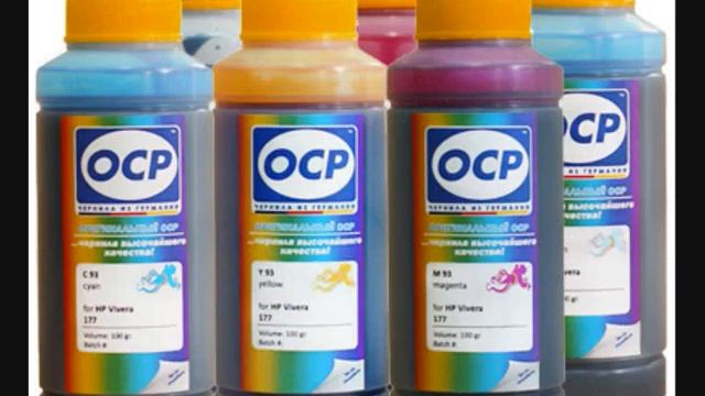 чернила OCP. Как выглядят оригинальные чернила OCP? смотреть онлайн