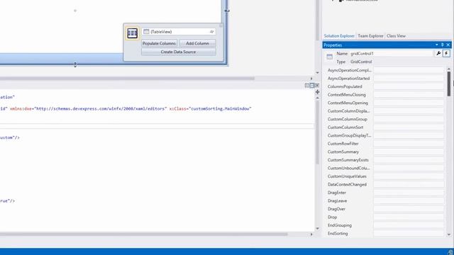 WPF Grid - Custom Sorting смотреть онлайн