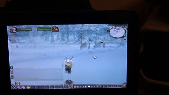 WoW World of Warcraft on a HP Mini Netbook смотреть онлайн