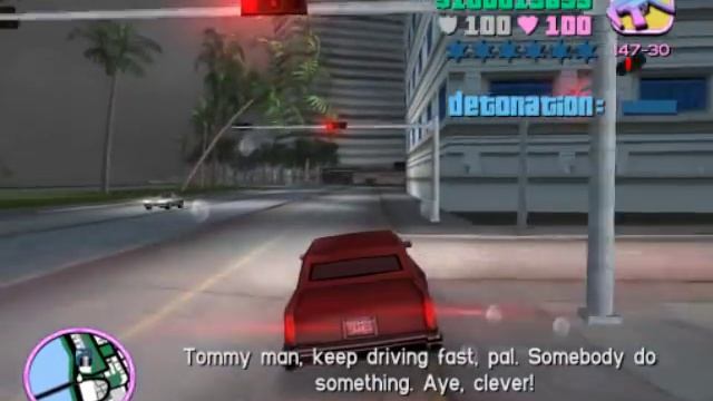 Grand Theft Auto Vice City- Love Fist car bomb mission смотреть онлайн