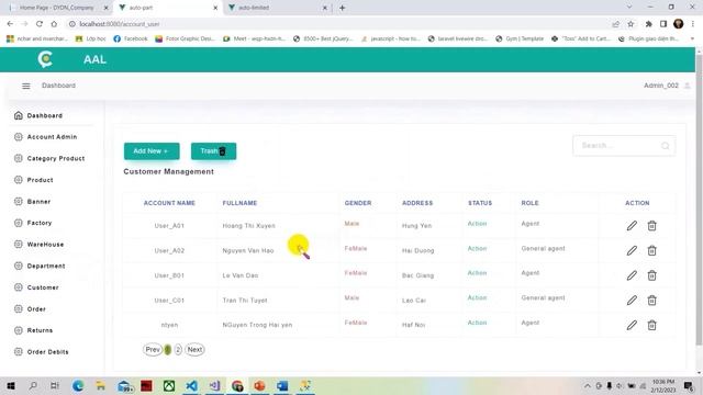 Review eProject SEM3 [C2010i1]-Auto Ancillaries Limited [ASP.NET Core 5.0 VueJS] смотреть онлайн