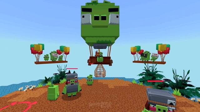 Minecraft & Angry Birds DLC | Русский Трейлер смотреть онлайн