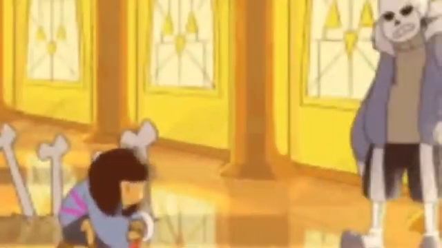 Фриск и Санс. UnderTale.