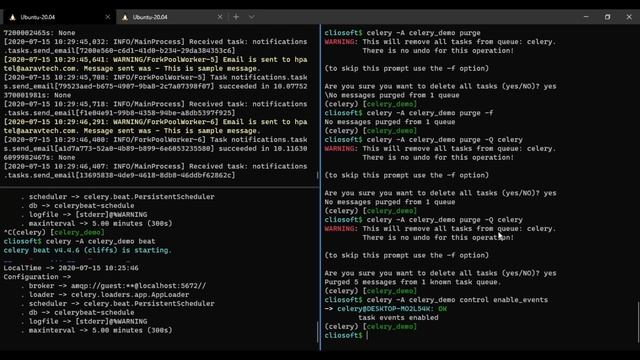 4 | Monitoring and Management of tasks and workers | Celery with Django | By Hardik Patel смотреть онлайн