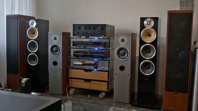 B&W CM9 review/soundtest on Accuphase E-206 смотреть онлайн