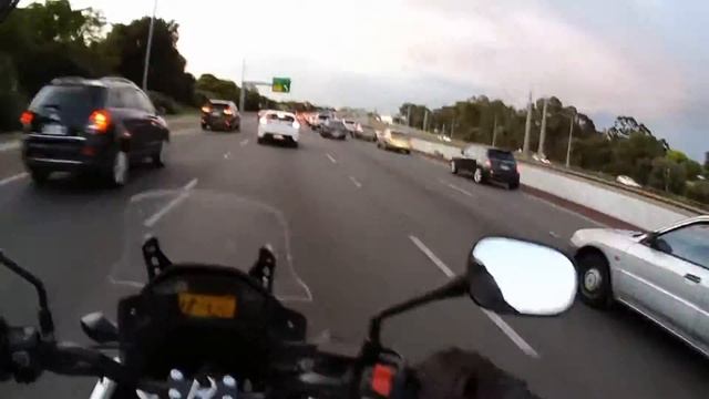 Hyperlapse Panasonic HX-A1 Motorcycle смотреть онлайн