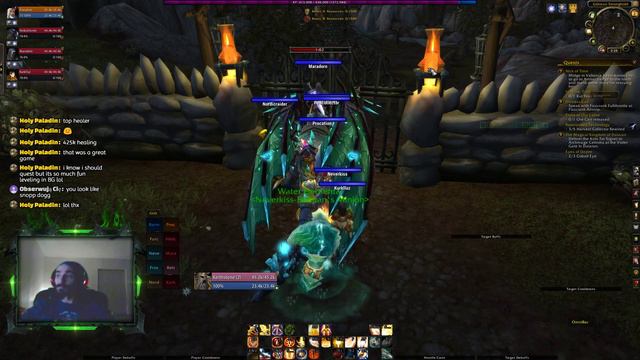 Streaming Legion in 1080p - Level 75 Holy Paladin PoV - Battleground & Arena Leveling смотреть онлайн