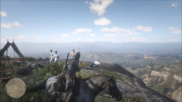 RDR2 - Secret Cutscene If You Kill Chelonian Leader (All Jump Off Cliff) смотреть онлайн