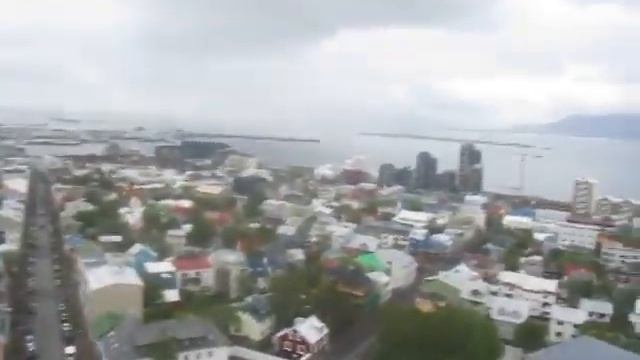 Iceland - Hallgrímskirkja church смотреть онлайн