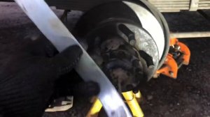 Замена подшипника задний ступицы Ивеко дейли SKF, Iveco Daily 50c15.