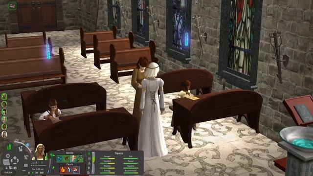 Sims 2 "Birthdays, Betrothals, and Broken Wrists!" Medieval Charter Challenge Winter Round 6 смотреть онлайн