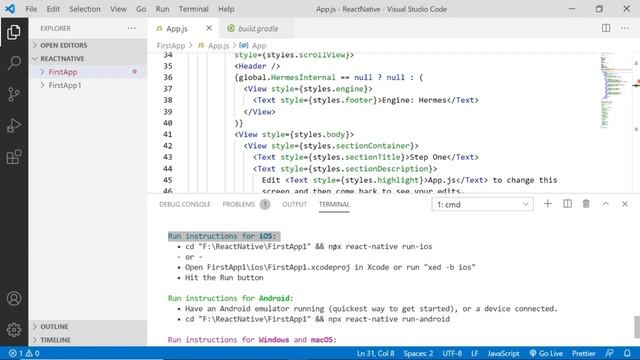 #5 Mobile Application Development Using React Native: Develop Your First Mobile Application смотреть онлайн