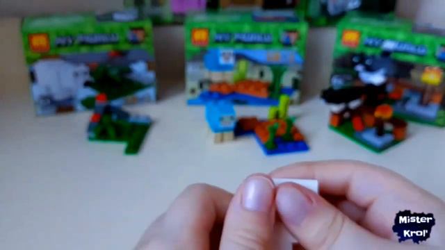 LEGO фигурки животных майнкрафт с серии "My World"
#МisterKrol' смотреть онлайн