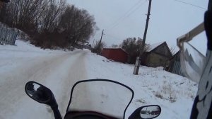 НЕ ПОВТОРЯТЬ!!! ЗИМНЯЯ ОБКАТКА СКУТЕРА 150 КУБОВ.