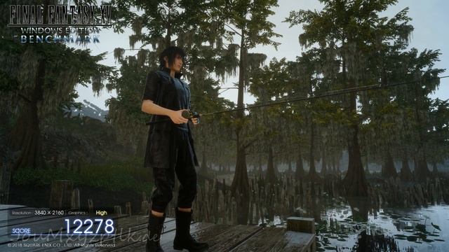 Final Fantasy XV PC Benchmark in 8K, 7680x4320, 120fps (GTX Titan X Maxwell) смотреть онлайн