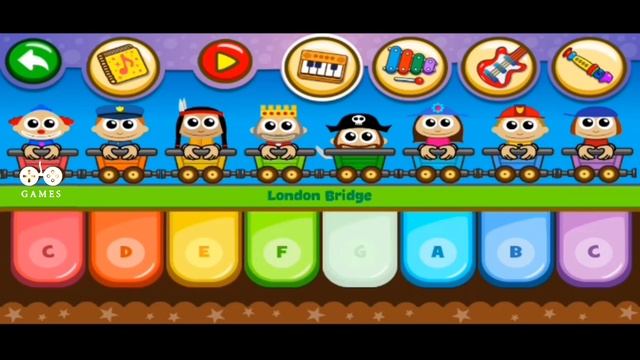 PIANO KIDS - MUSIC & SONGS GAMEPLAY | PIANO KIDS - MUSIC & SONGS | GAMES | смотреть онлайн