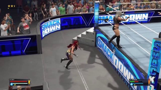 Iyosky Vs Liv MORGAN (WWE 2K23 GAME PLAY) смотреть онлайн