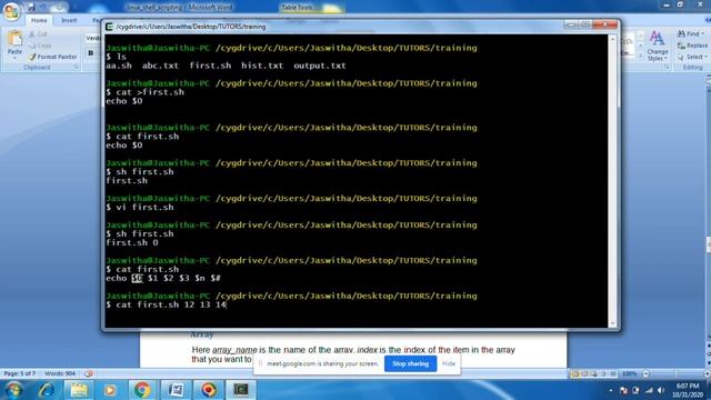 linux scripting Variables Special variables Troubleshooting a shell script смотреть онлайн
