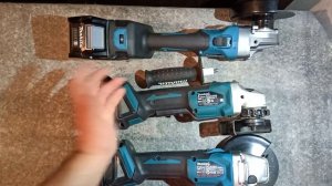 MAKITA DGA504 и все 125е аккумуляторные болгарки 18вольт и 40вольт какие они бывают и чем отличаютс