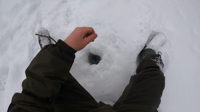 Приехали на мотособаке за окунем. Рыбалка на р.Чепца 18.12.2023г. смотреть онлайн