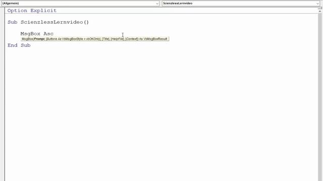 Die ASCII-Tabelle in Excel VBA; Asc- & Chr Funktion [Excel VBA in 100 Sekunden] смотреть онлайн